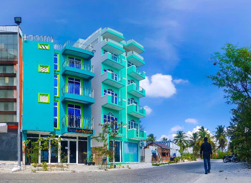 Seasunbeach Hotel Maldives Hulhumalé Exteriér fotografie